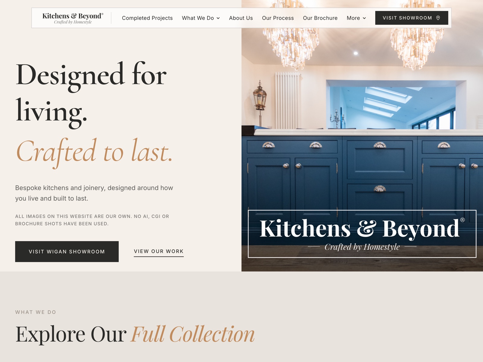 The kitchensandbeyond.co.uk website